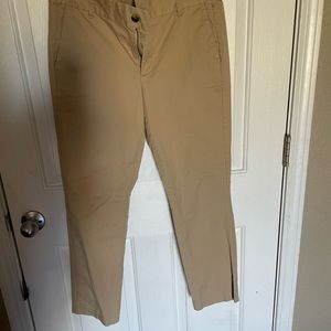 Women’s J Crew Stretch, Khaki button pant, Size 6